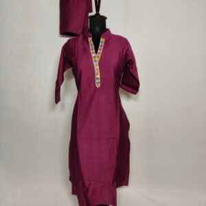 Grape wine coloured coord set