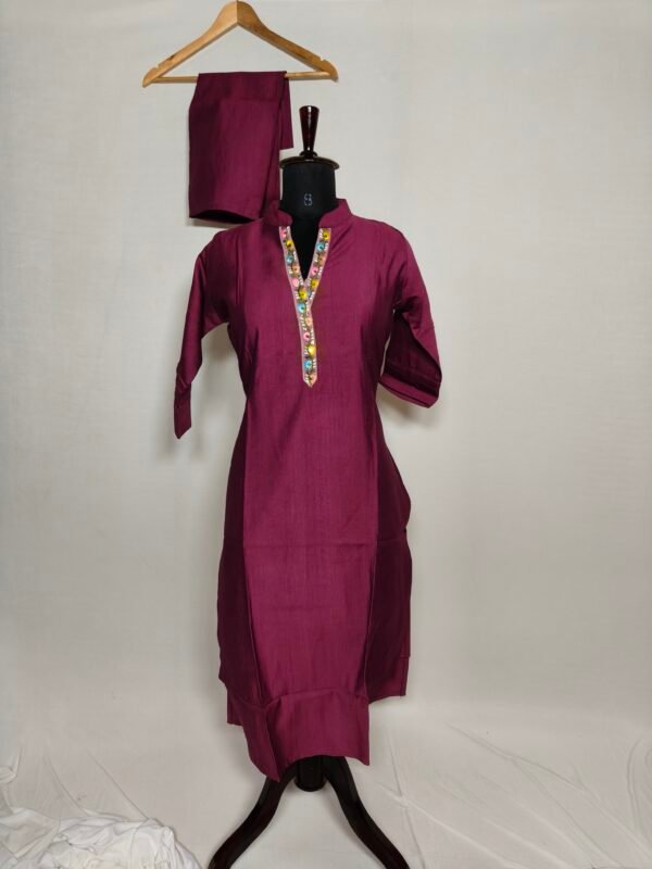 Grape wine coloured coord set
