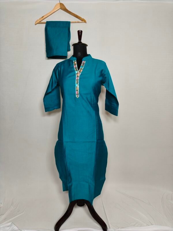 Teal coloured coord set