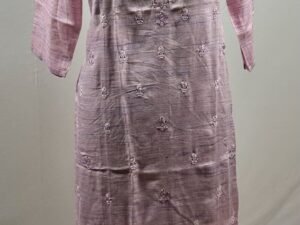 Light weight soft cotton kurthi with floral small sequin work