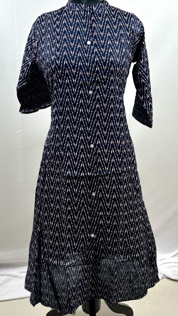 Dark blue kurthi