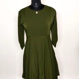 Olive green tunic