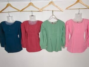 Jeans Top in four colours