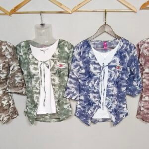 Textured western tops