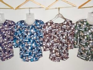 Printed westerrn tops